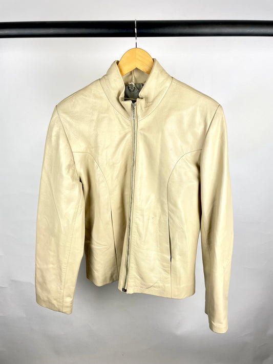 Vintage 90s MDK Leather Jacket