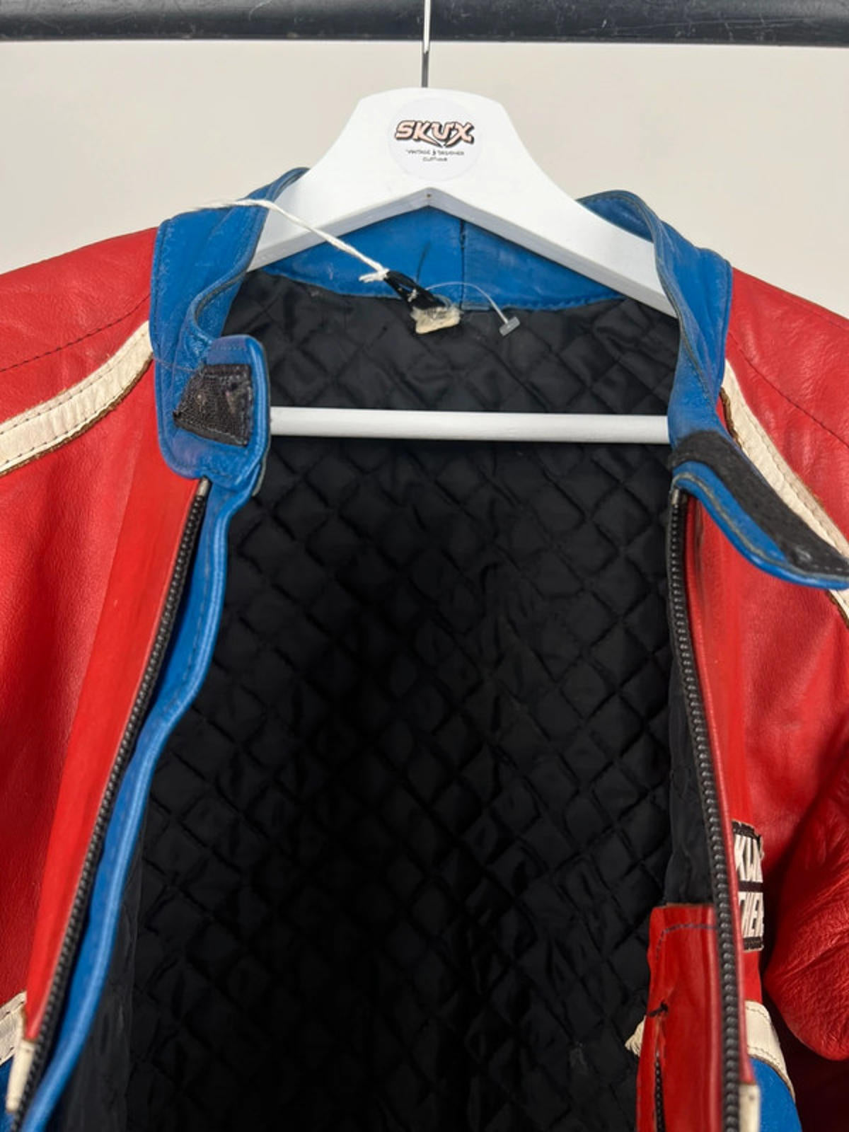 Vintage 90s Lookwell Leathers Motorbike Jacket