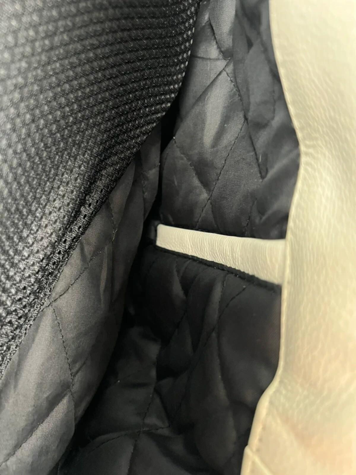 Vintage 90s Kawasaki Leather Biker Jacket