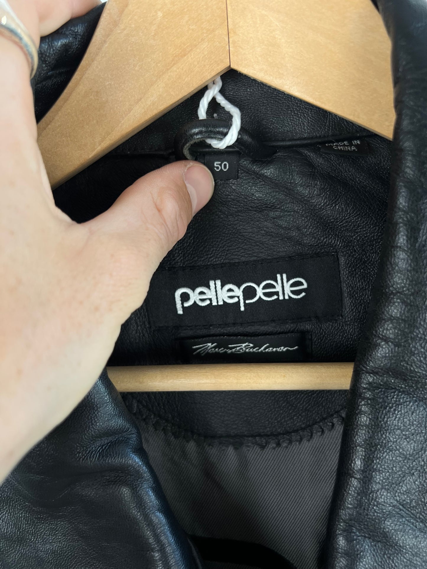 Vintage Pelle Pelle 90s Leather Bomber Jacket