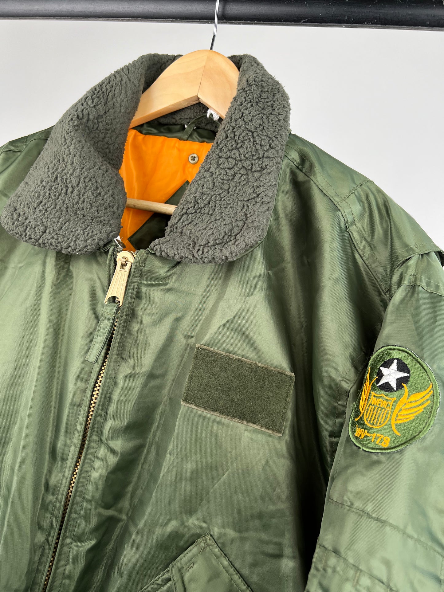 Vintage 90s C4 Military Bomber Jacket