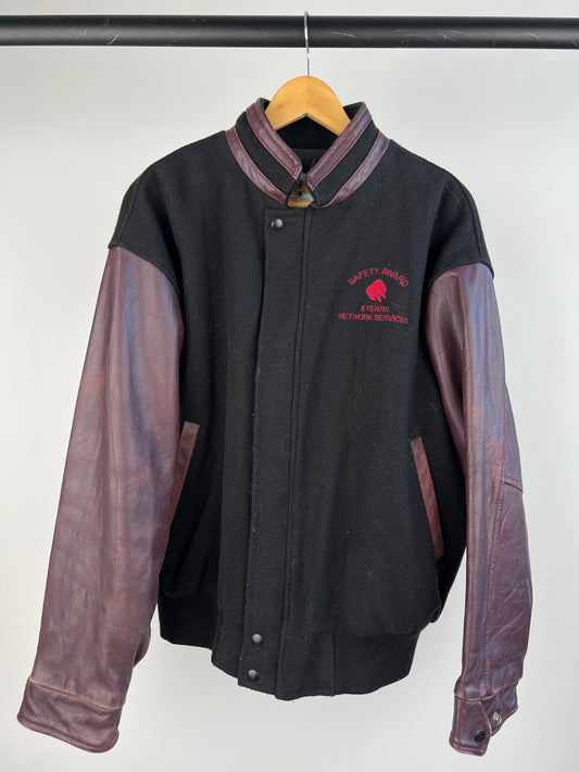 Vintage 90s Two Tone Varsity Jacket