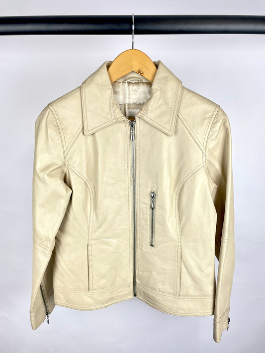 Vintage 90s for women Leather Jacket