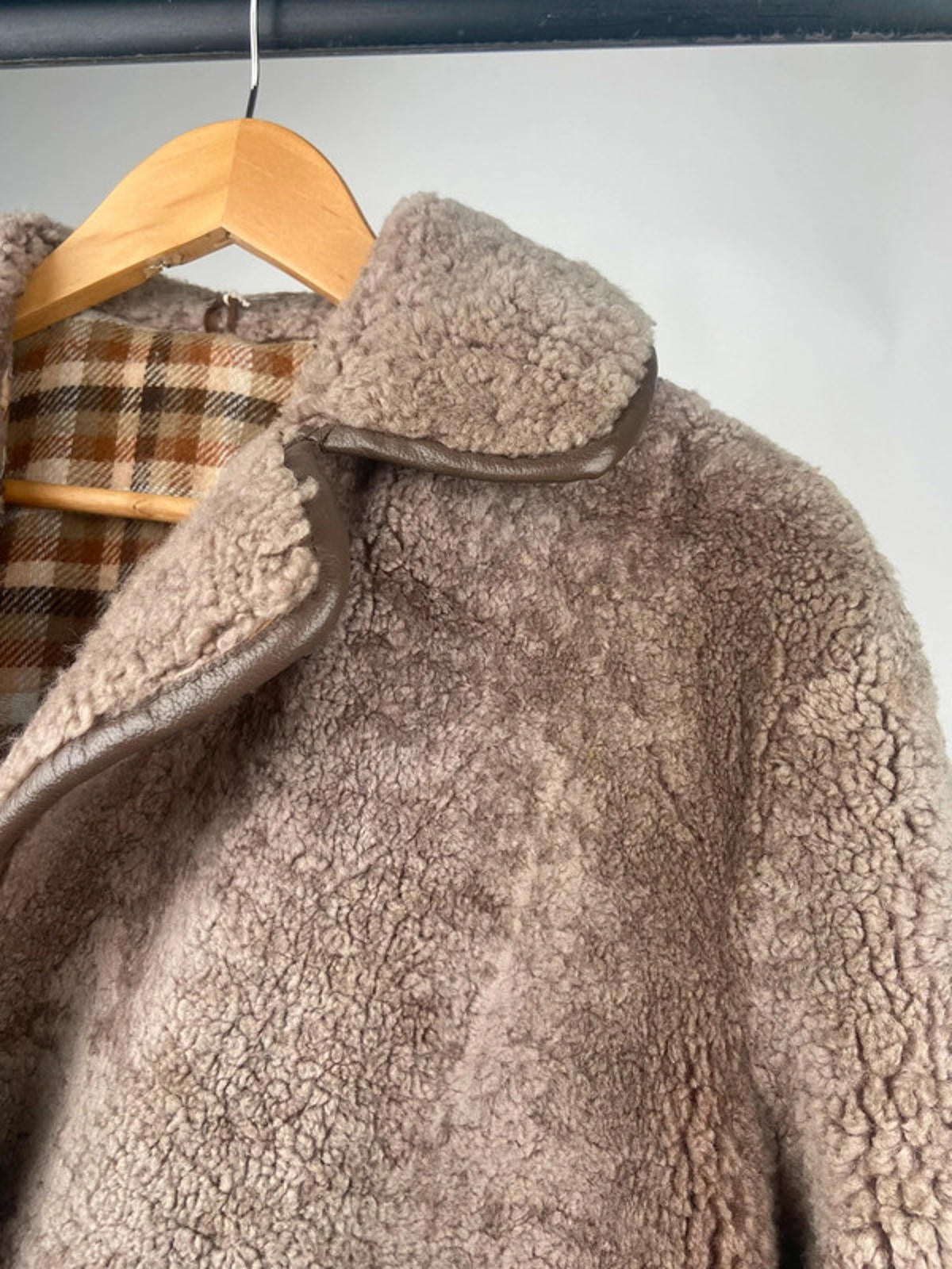 Vintage 80s Heatona Teddy Coat