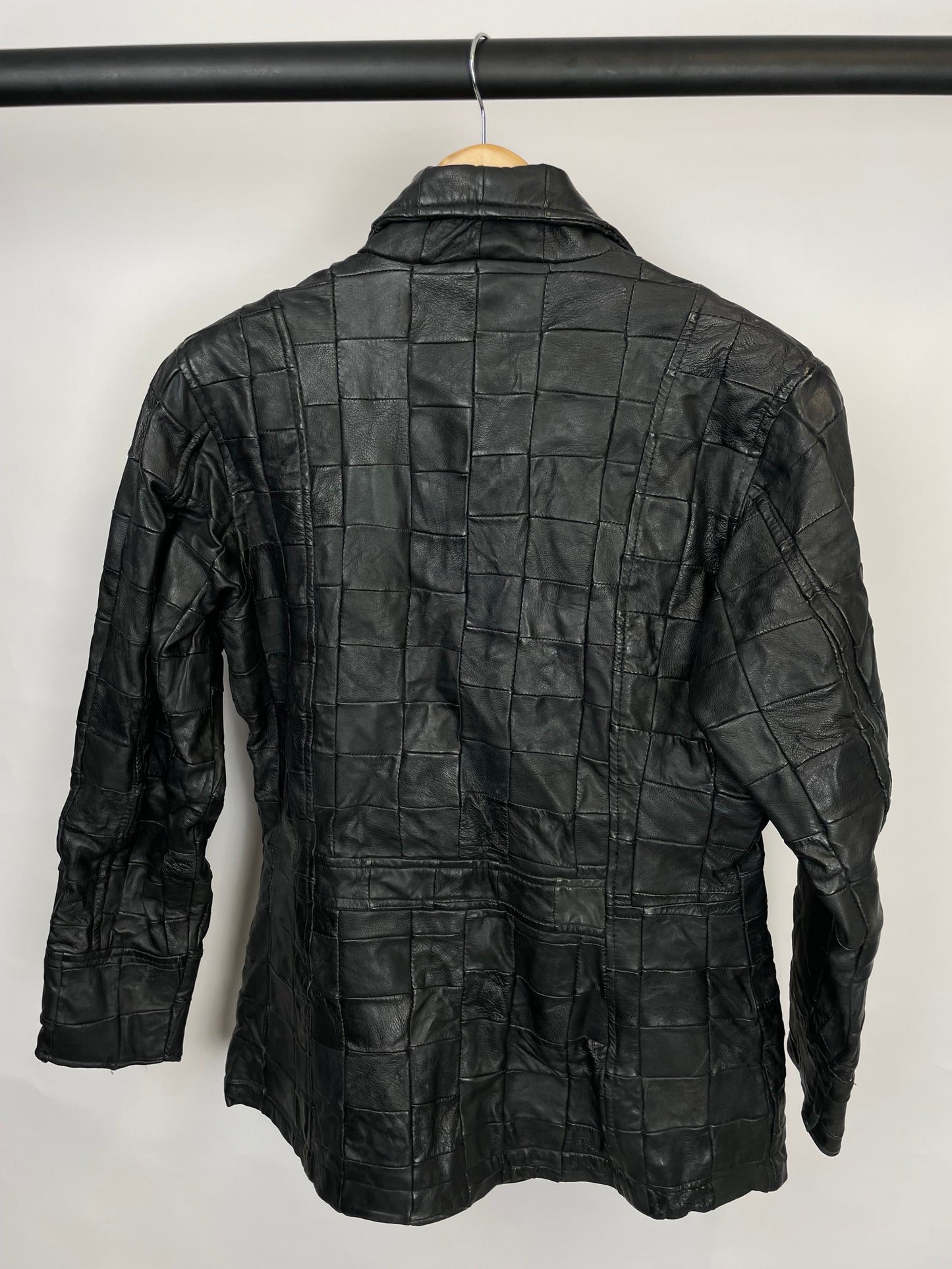 Vintage 90s Classic Woman Leather Jacket