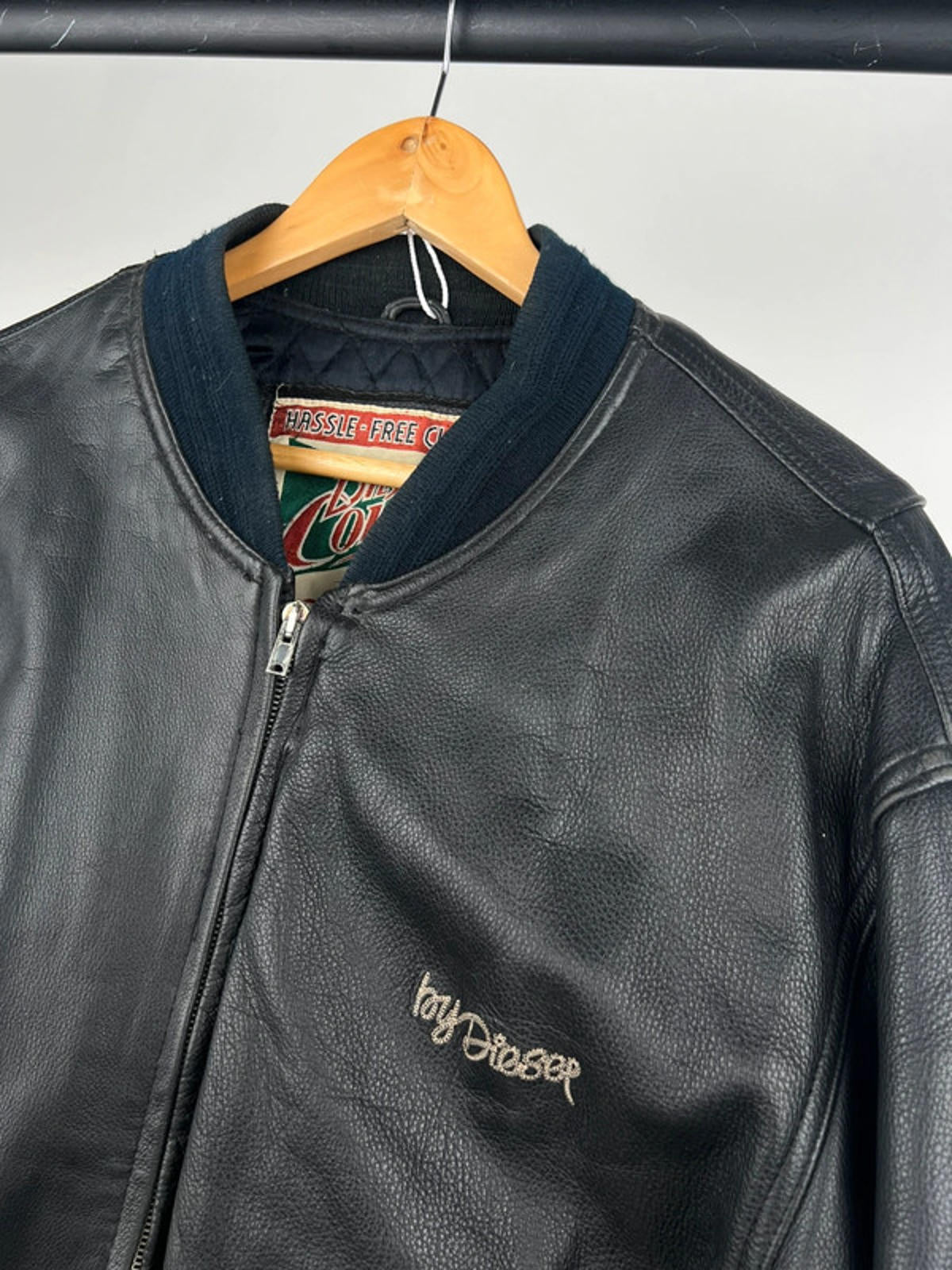Vintage 90s Diesel Leather Jacket