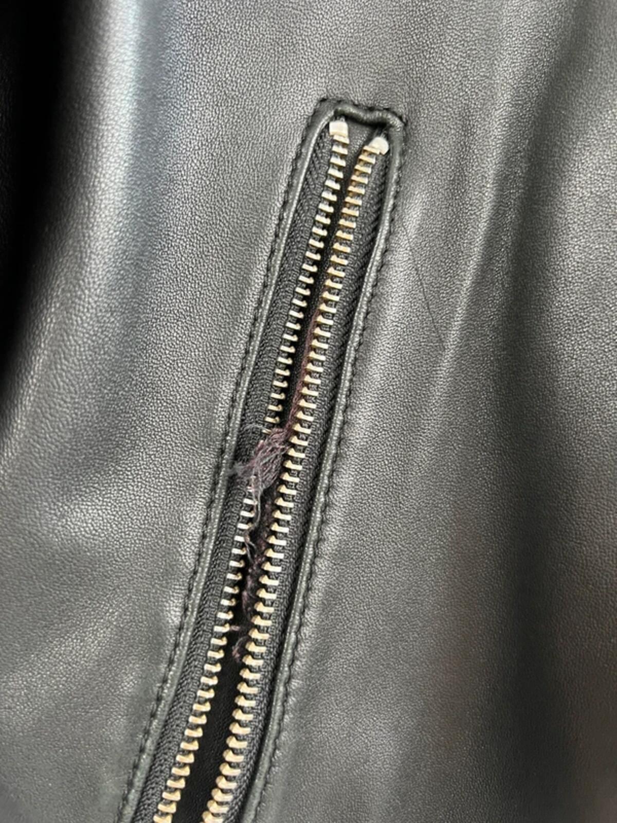 Vintage Diesel Leather Bomber Jacket