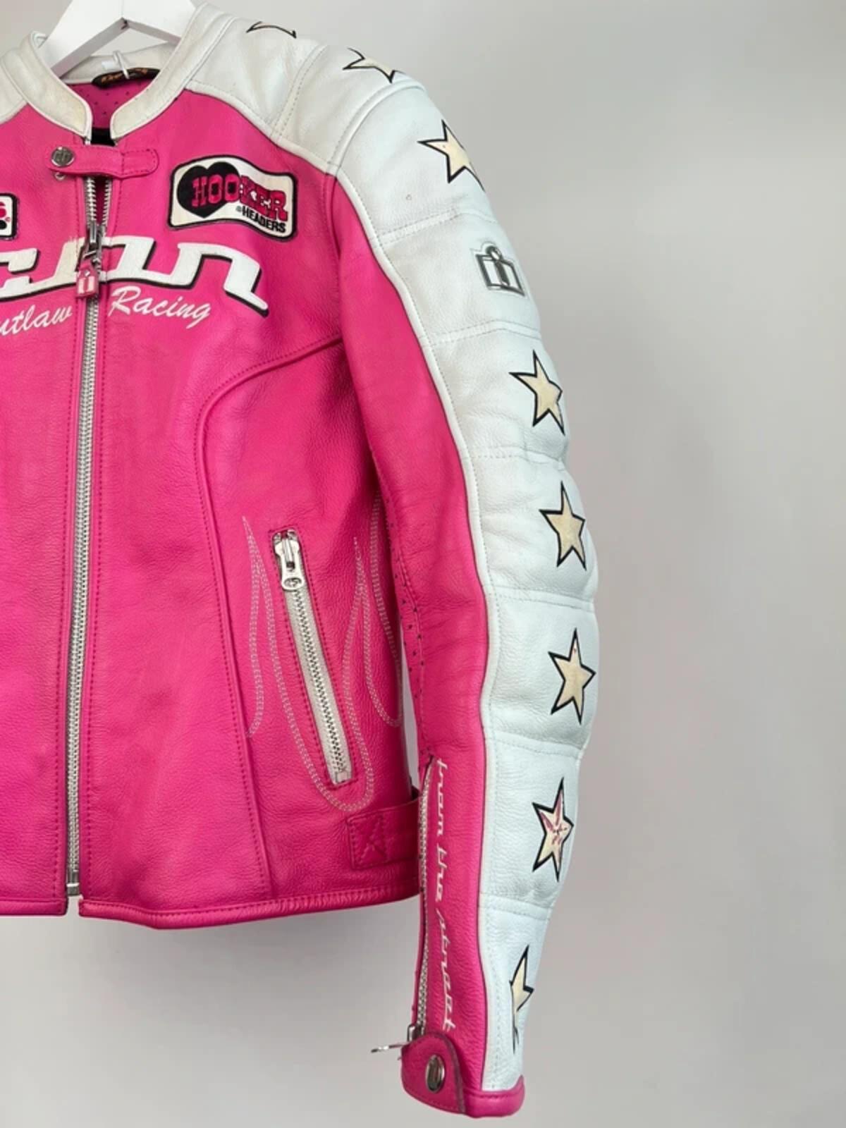 Vintage 90s Icon Leather Motorbike Jacket