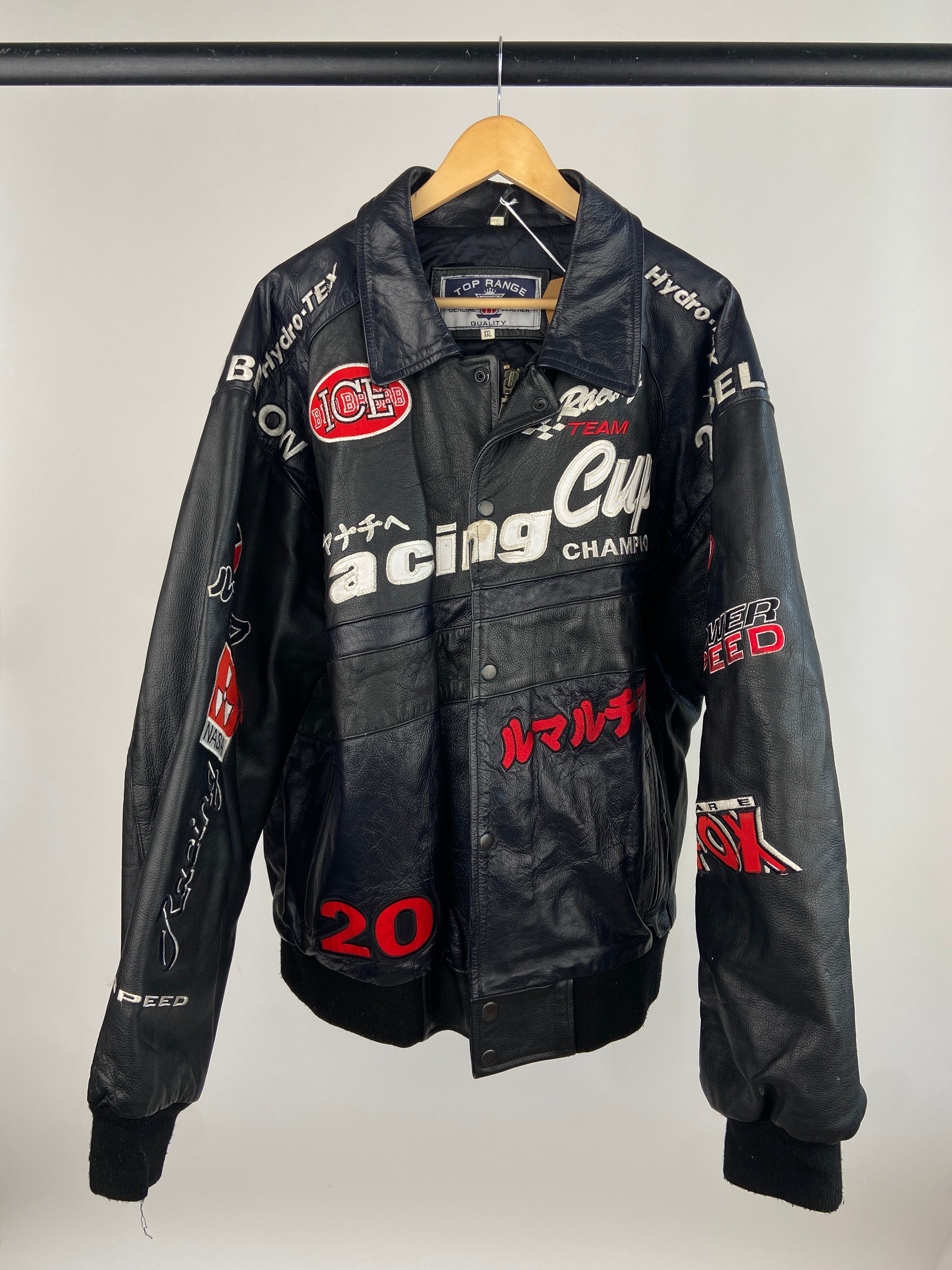 【SPECIAL】90s Full Leather Racing JKT着丈68cm