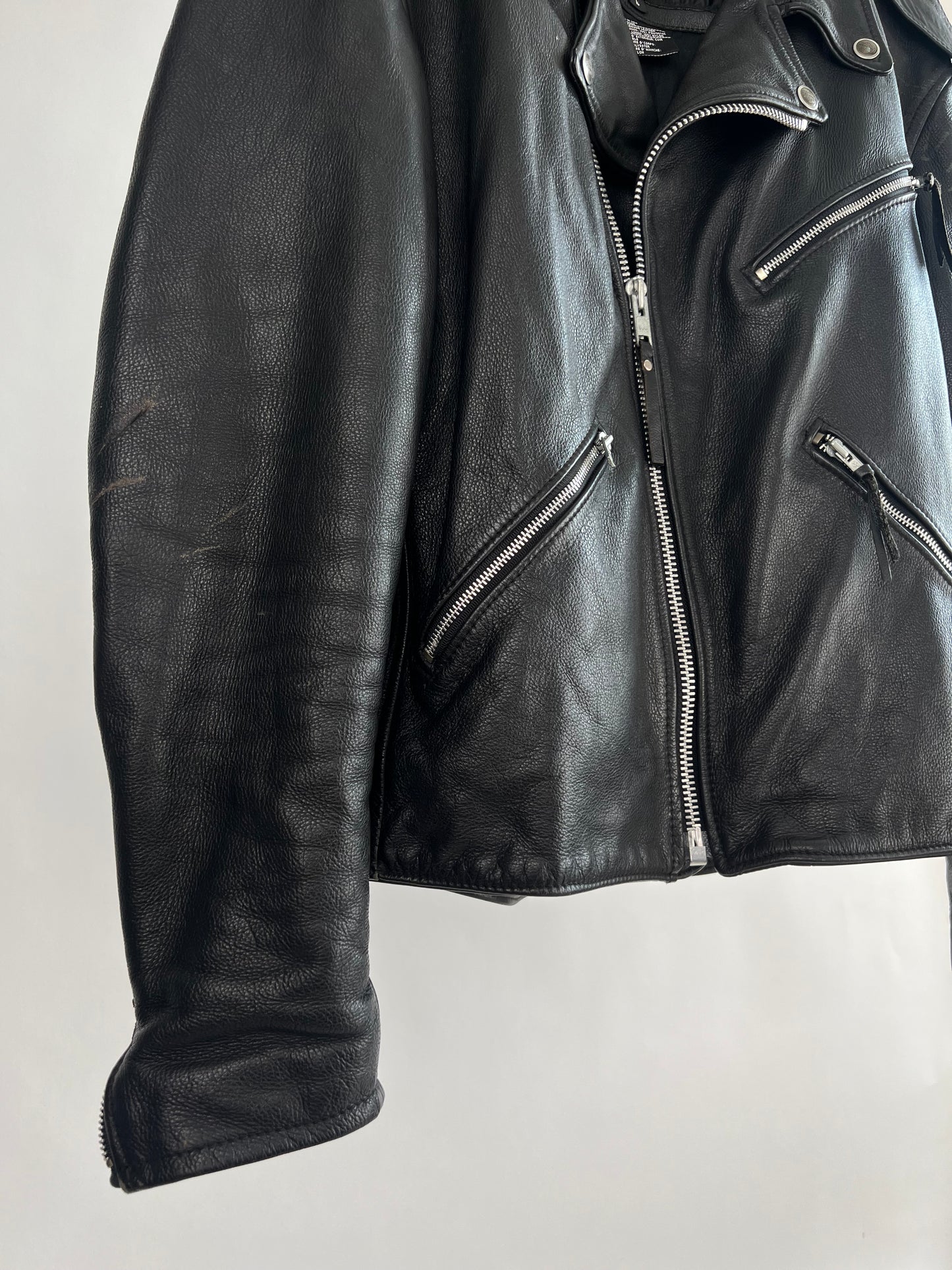 Harley Davidson 90s Leather Biker Jacket