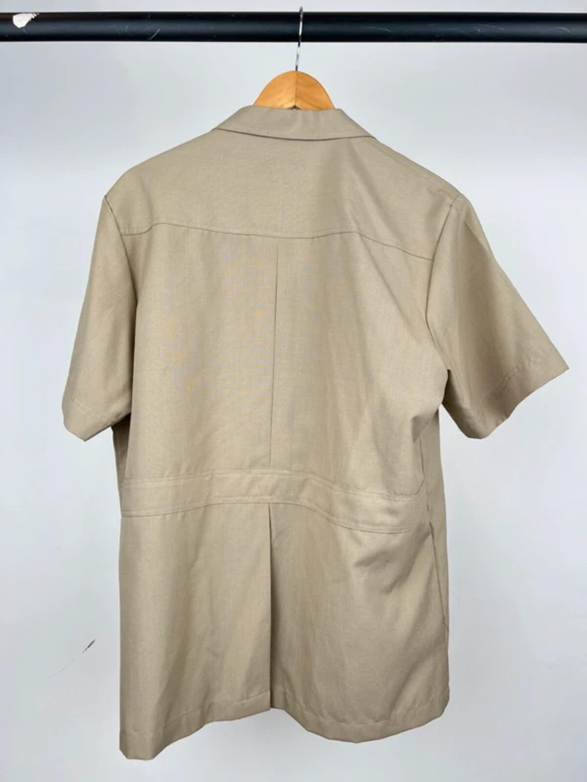 Vintage 70s Safari Short Sleeve Summer Suit