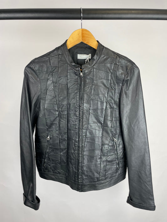 Vintage 90s FARHI Leather Jacket