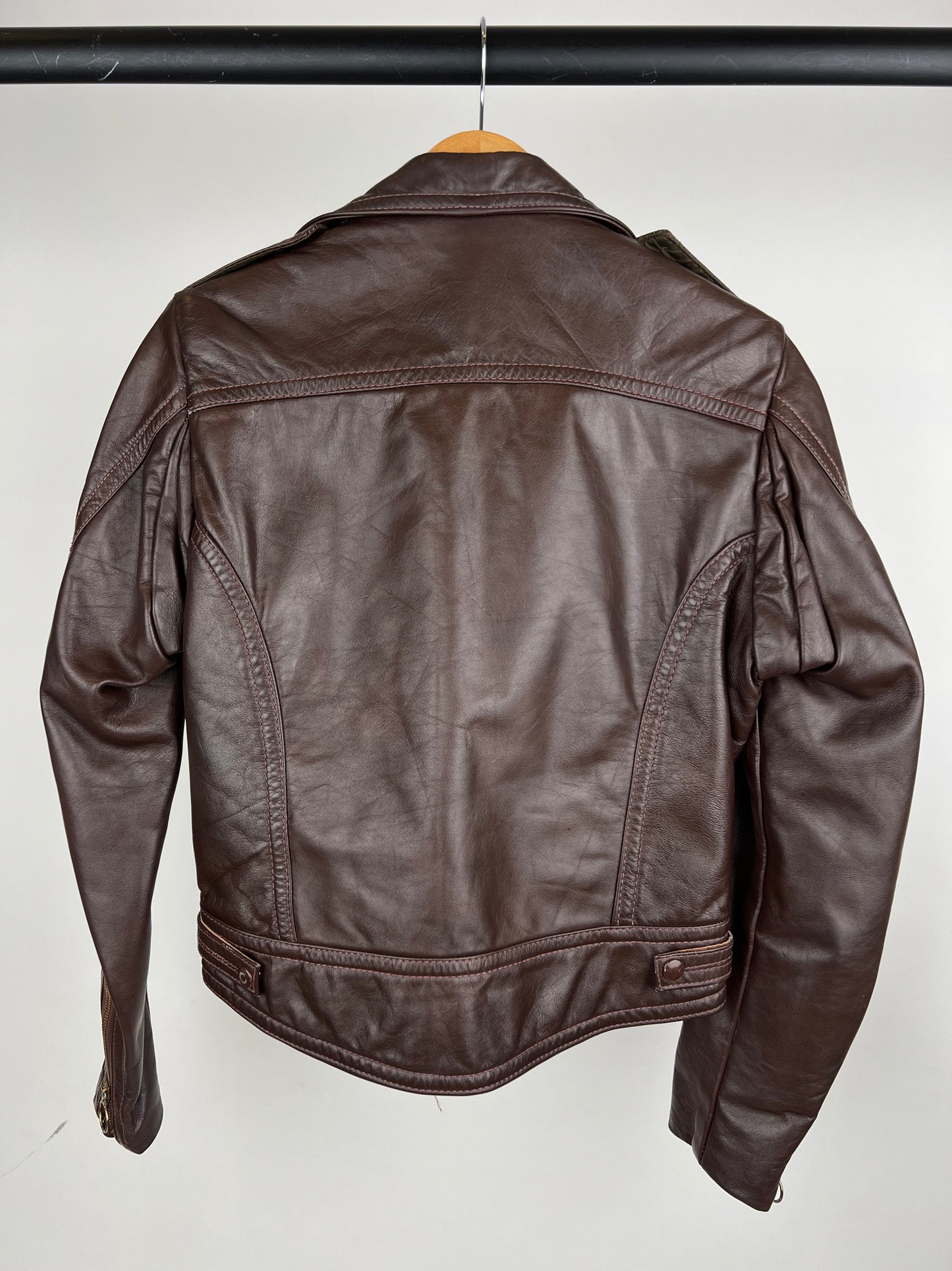 Vintage 90s Harley Davidson Leather Biker Jacket