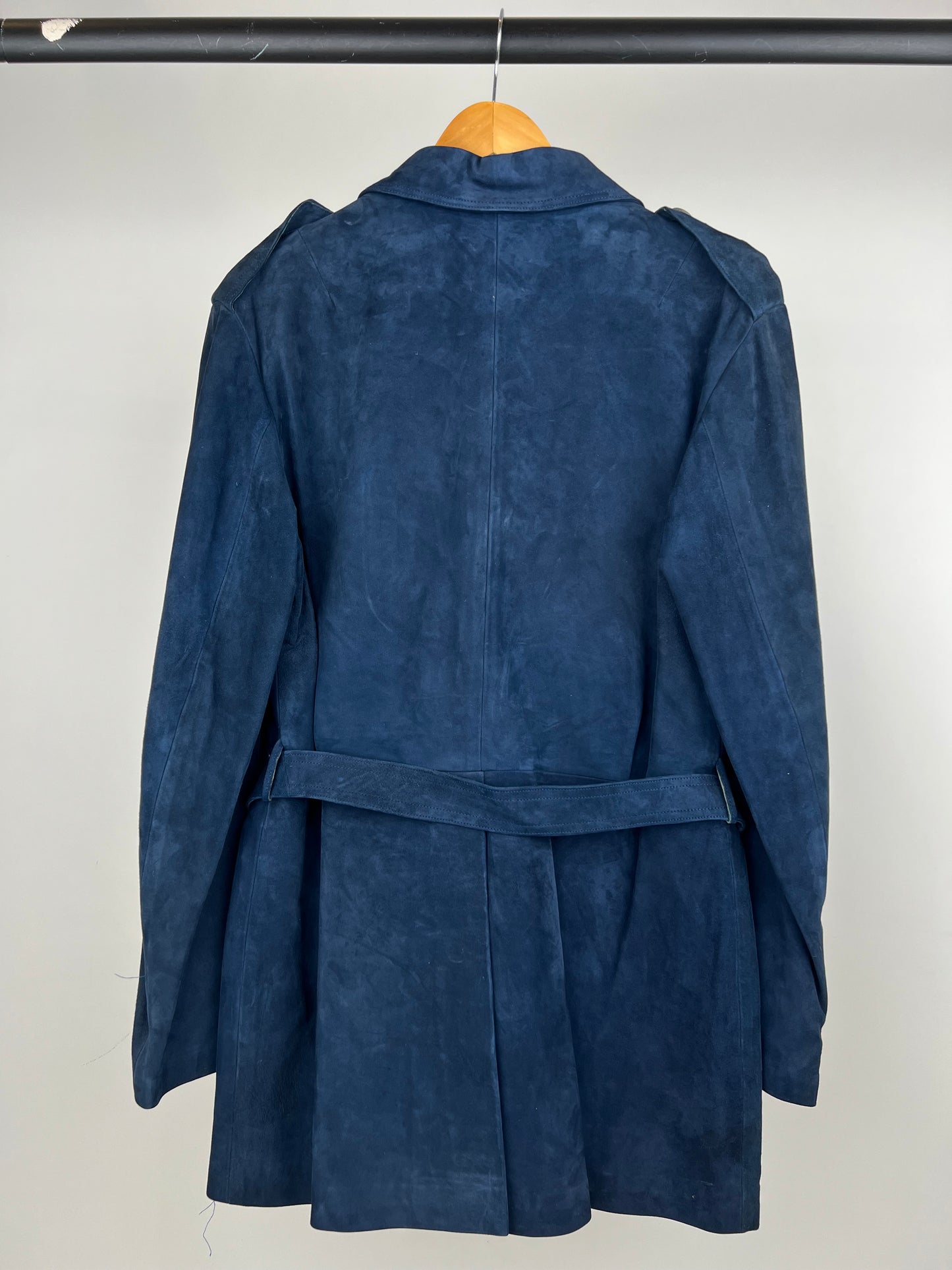 Vintage 70s Harrods Suede Safari Jacket