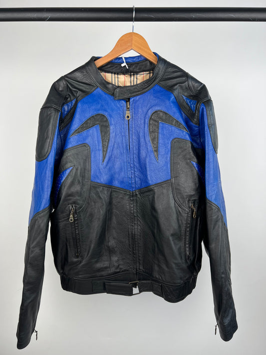 Vintage 90s Leather Motorbike Jacket