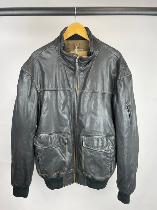 Vintage 90s Genuine Leather Jacket