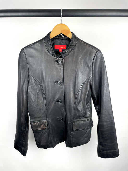 Vintage 90s Max USA Leather Jacket