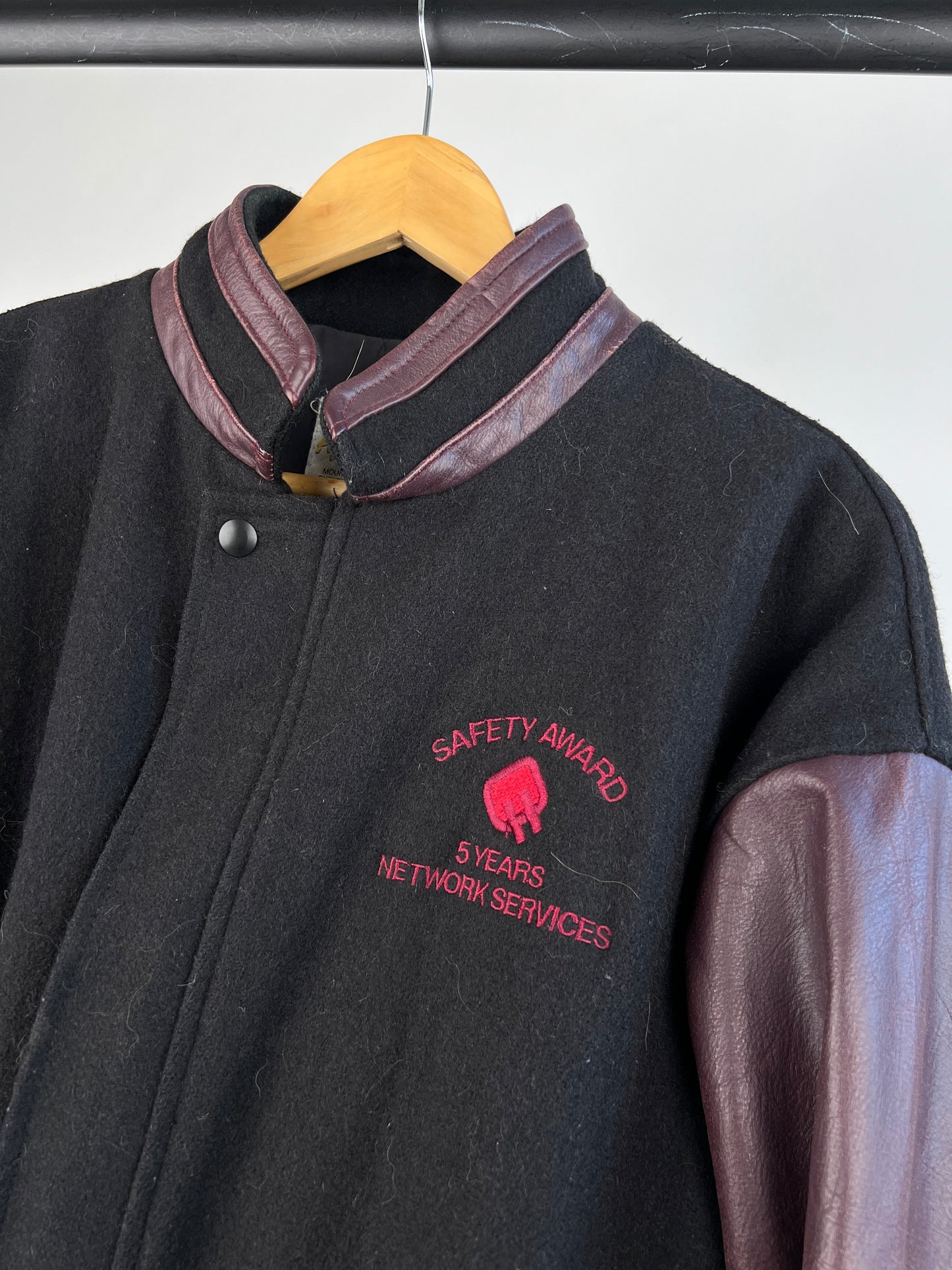 Vintage 90s Two Tone Varsity Jacket