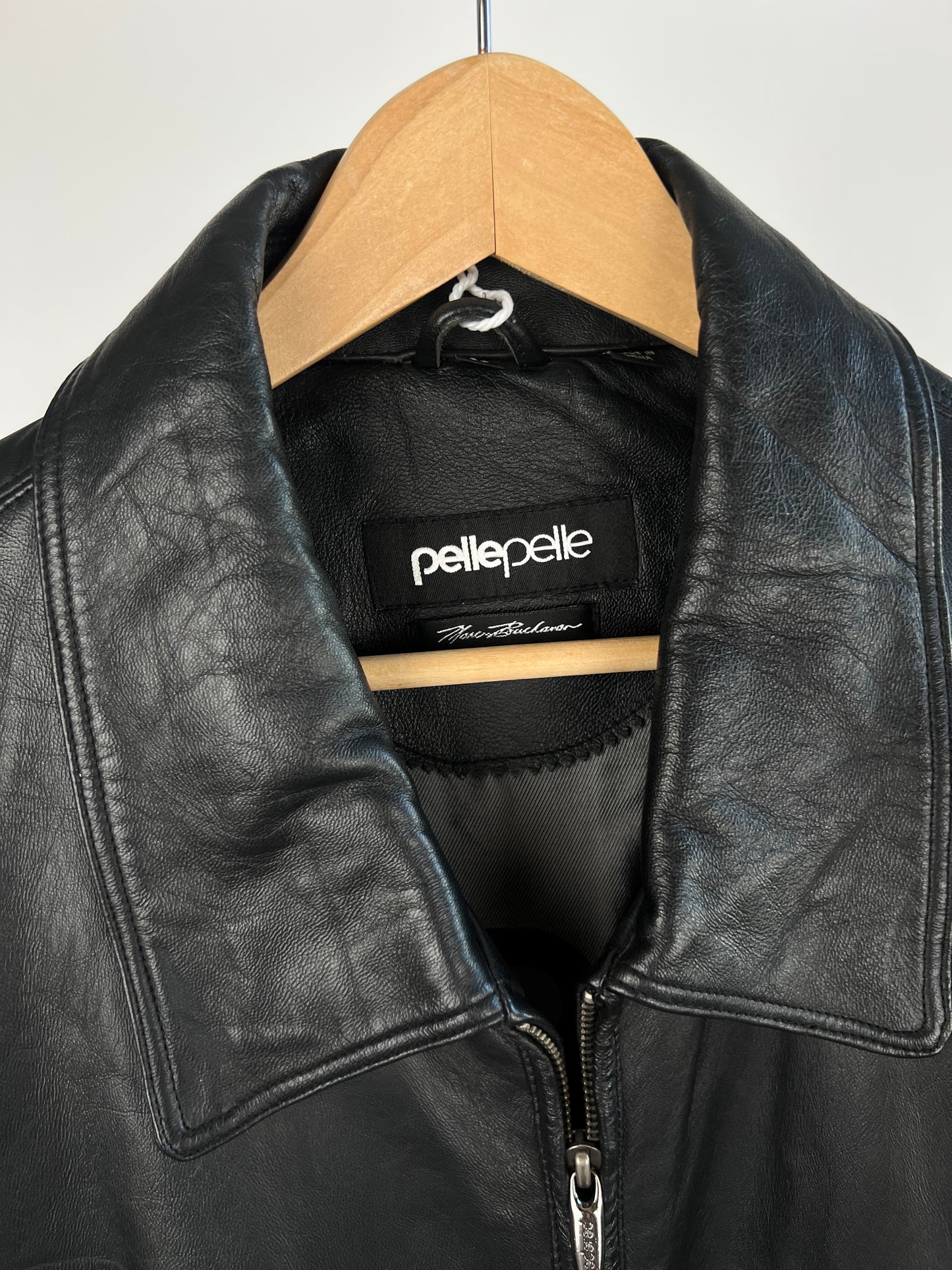 Vintage Pelle Pelle 90s Leather Bomber Jacket