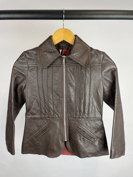 Vintage 70s Leather Jacket