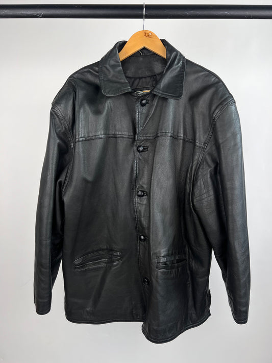 Vintage 90s JL Leather Jacket