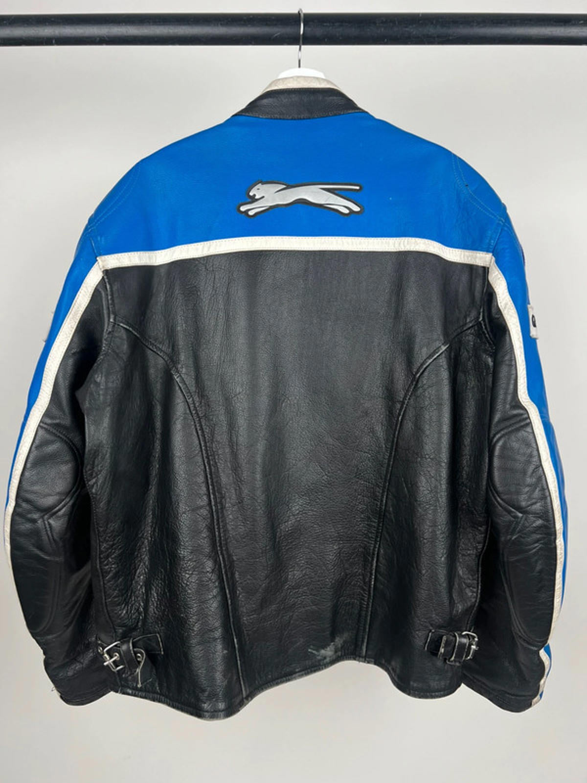 Vintage 90s Hunter Leather Motorbike Jacket