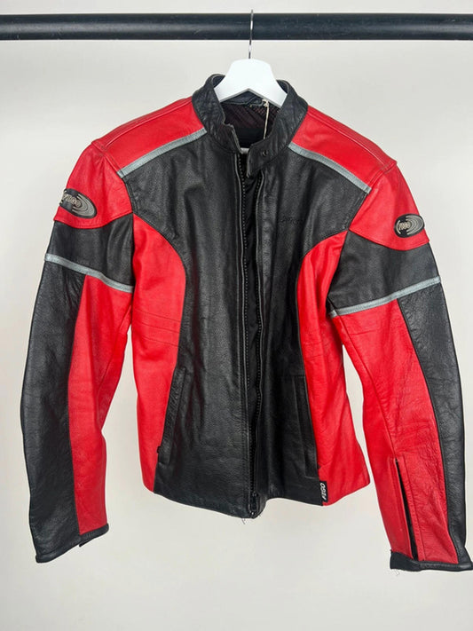 Vintage 90s Figo Leather Motorbike Jacket