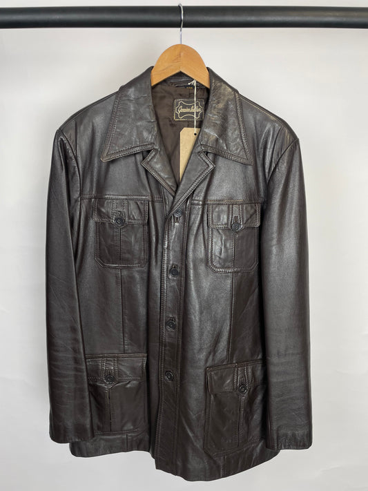 Vintage 90s Genuine Leather Jacket
