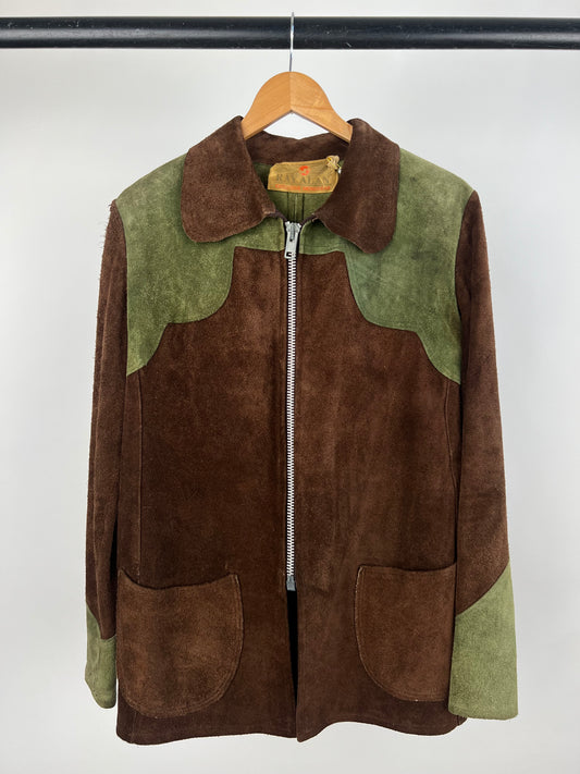 Vintage 70s Ray Alan Suede Two Tone Jacket