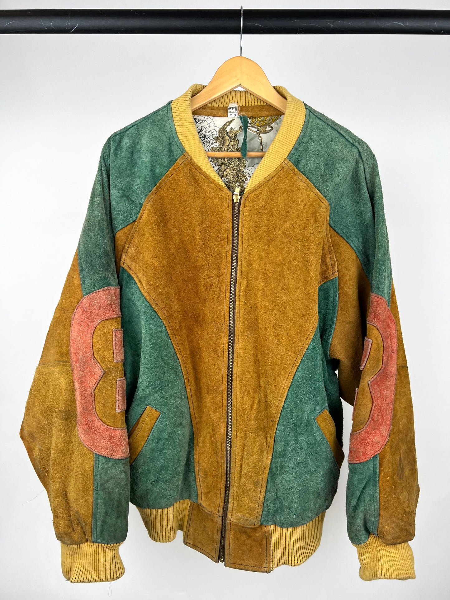 Vintage 8 Ball 90s Suede Jacket