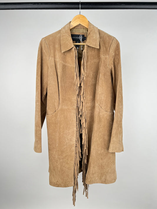 Western 70s Suede Tassel Jacket