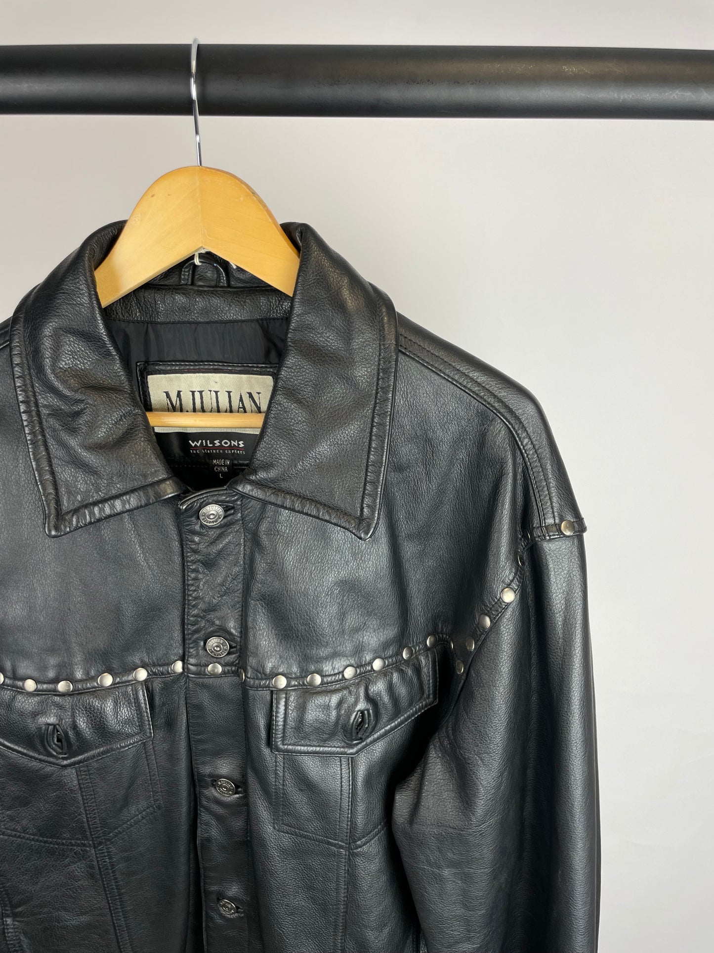 Vintage 90s M.JULIAN Wilsons Leather Jacket