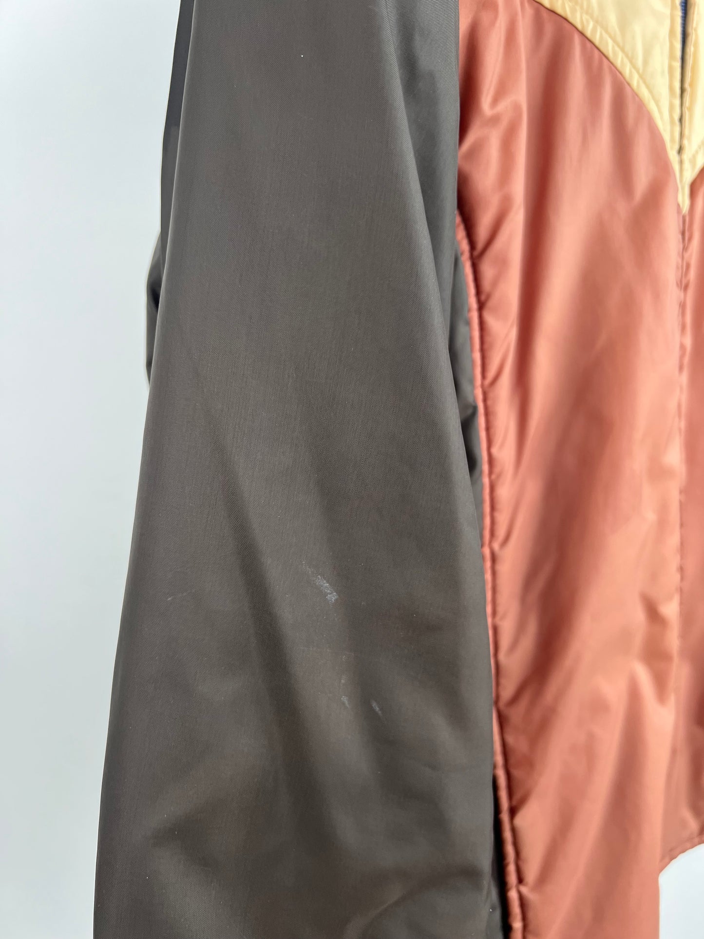 Vintage 70s Patchwork Rain Jacket