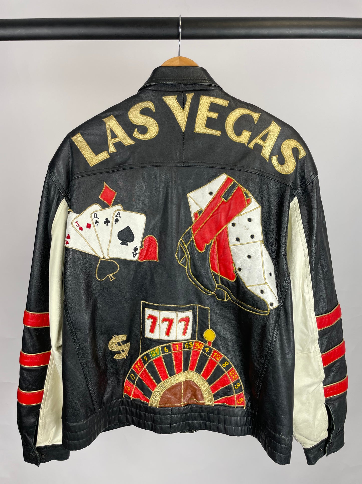 Las Vegas 777 90s Exclusive Edition Jacket Leather 9000