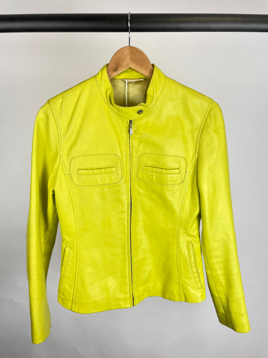 Vintage 90s promod Leather Jacket