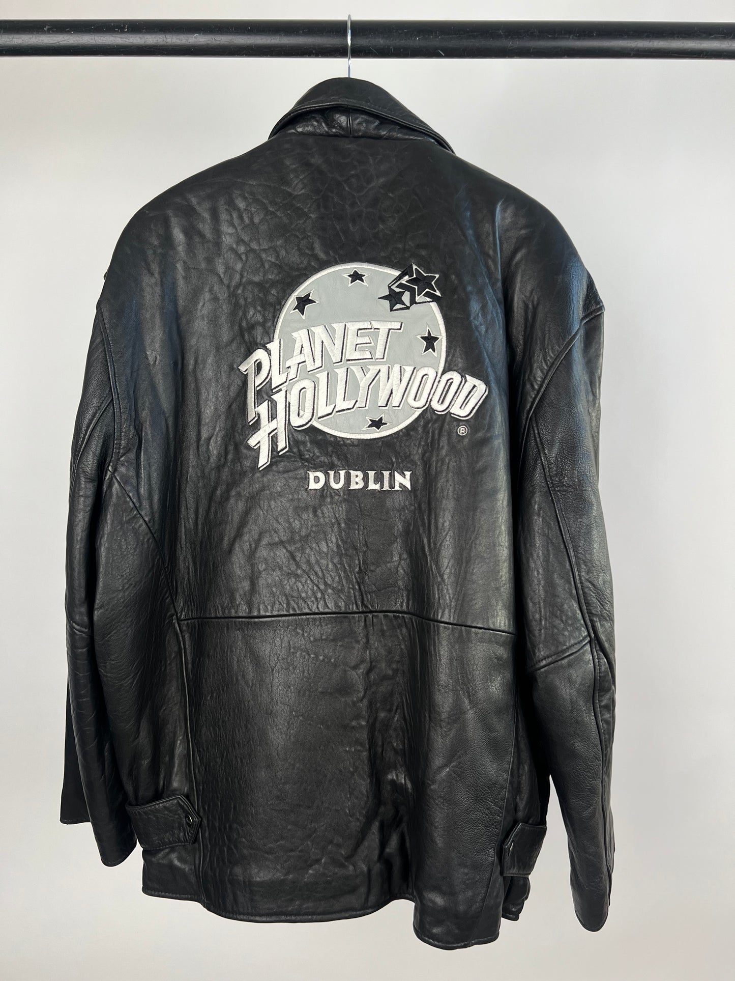 Planet Hollywood Dublin 90s Leather Jacket