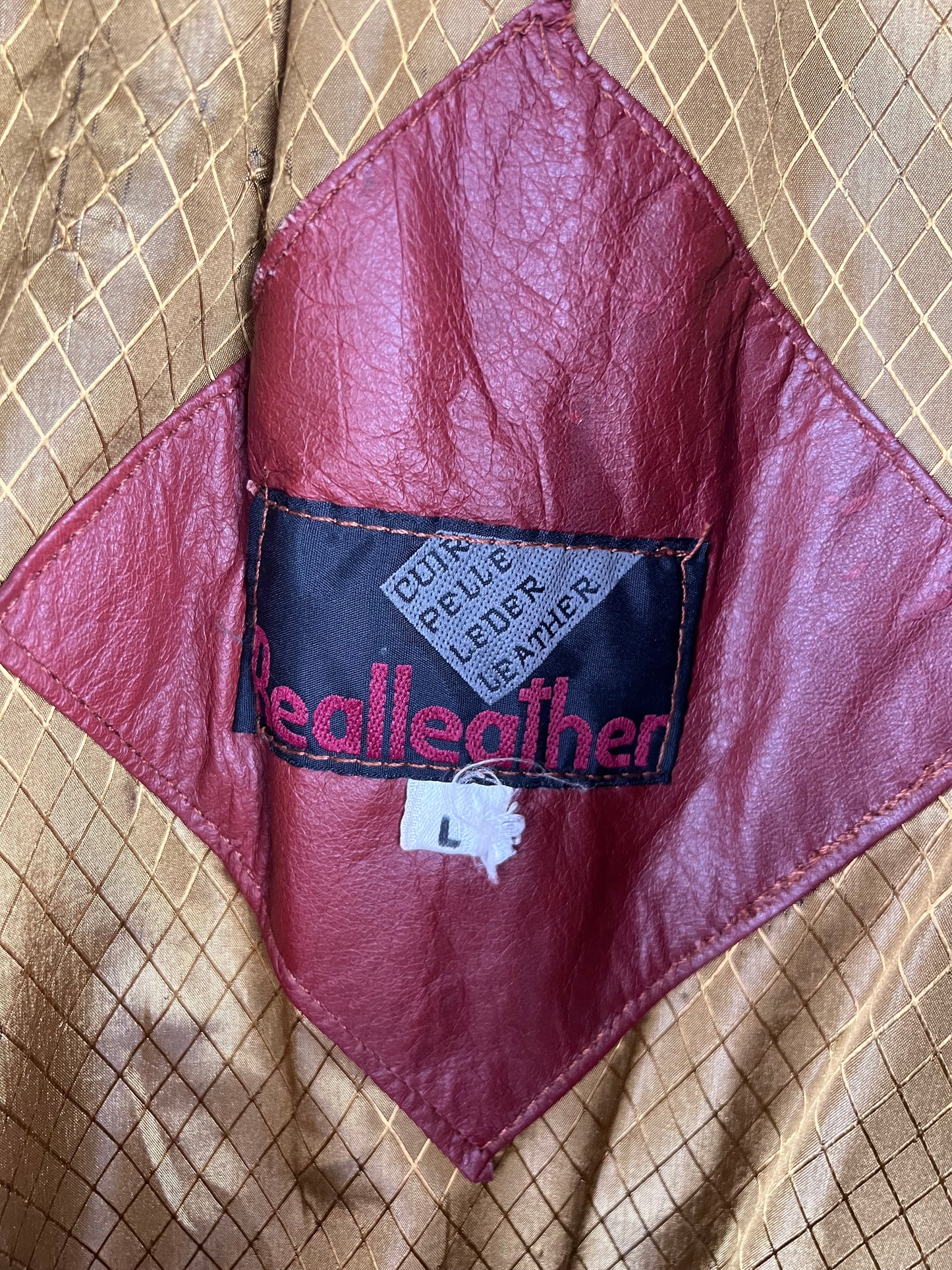 Vintage 8 Ball 90s Leather Jacket