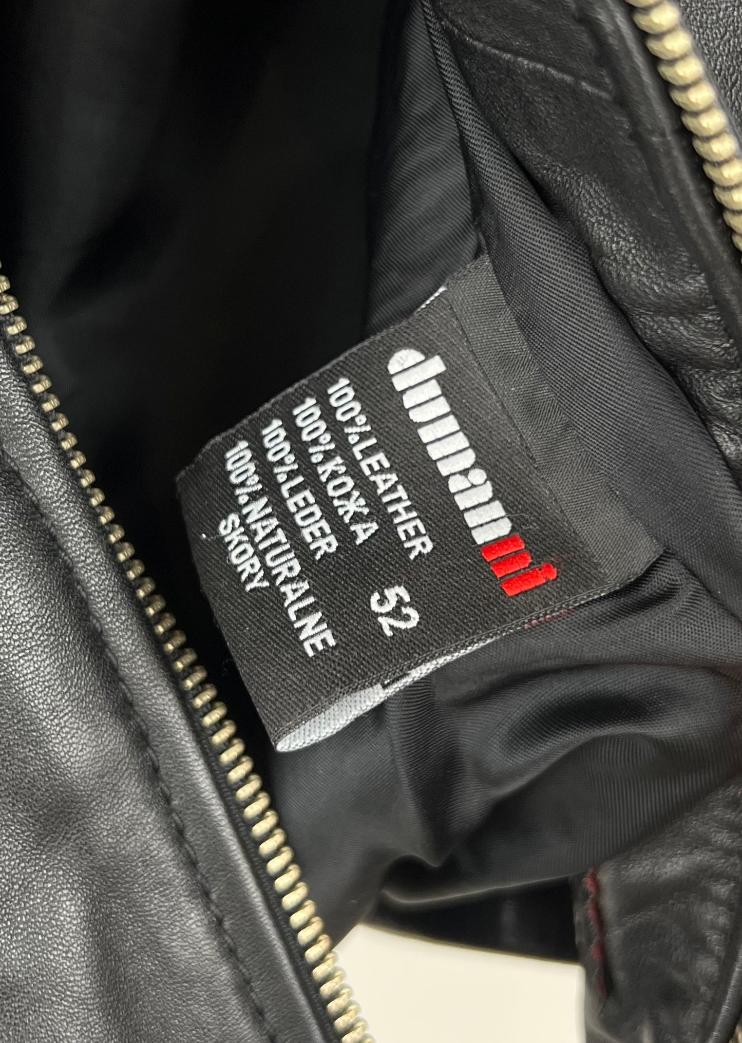 Vintage Dare Devil 90s Leather Biker Jacket