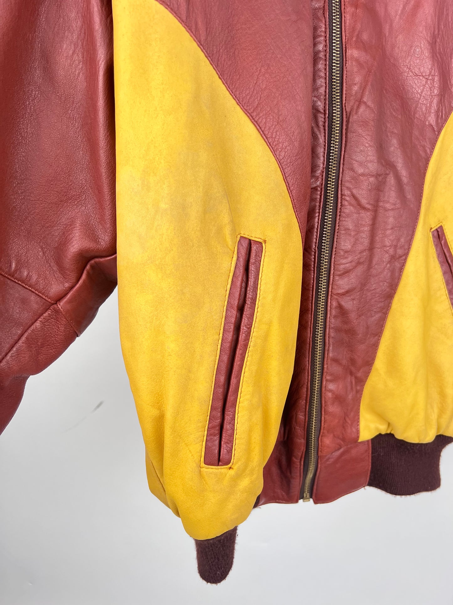 Vintage 8 Ball 90s Leather Jacket