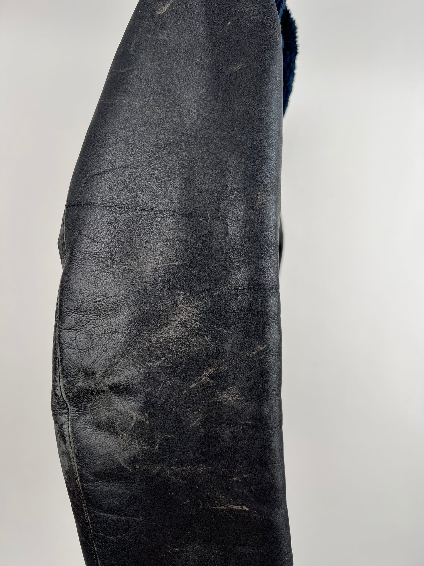 Vintage 80s Leather Flight Jacket