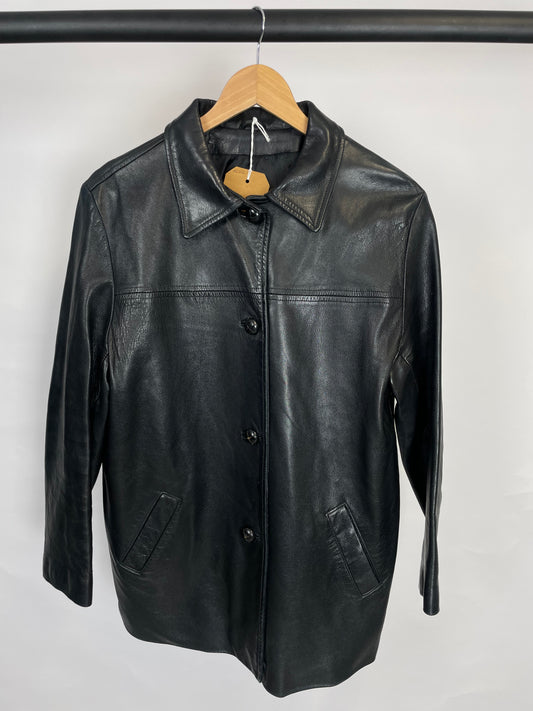 Vintage 90s GK by Genel Leather Jacket