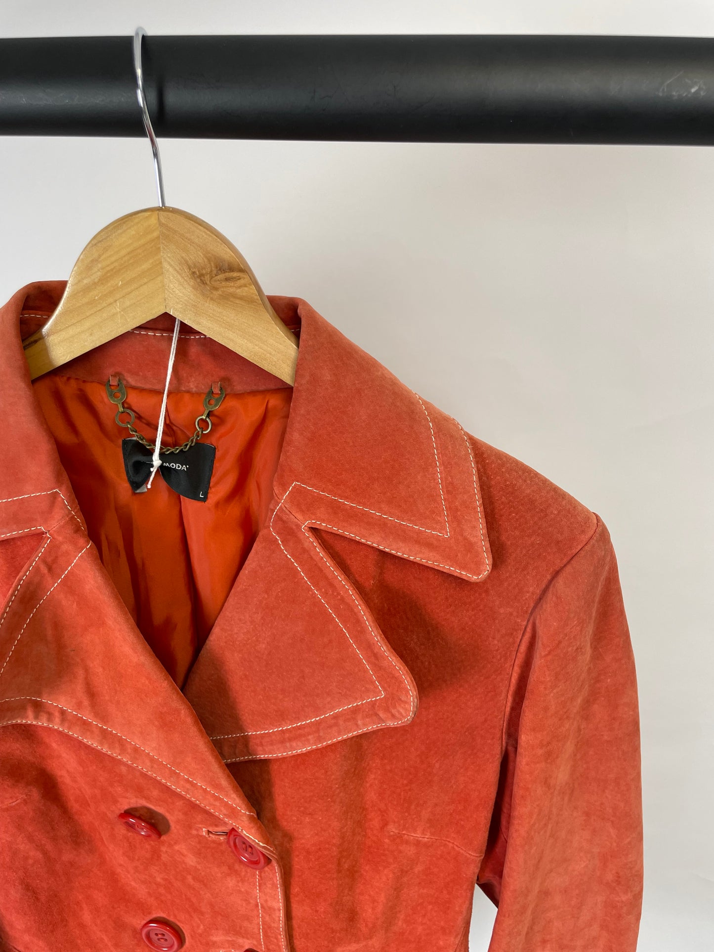 Vintage 90s Vero Moda Suede Jacket