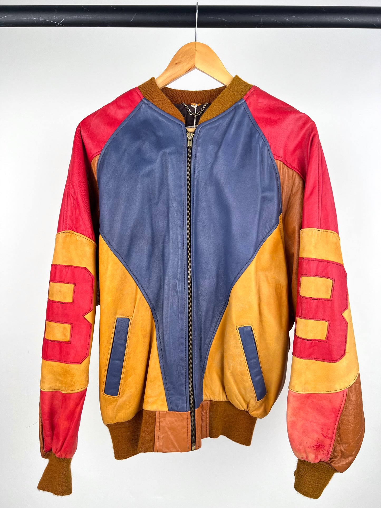 Vintage 8 Ball 90s Leather Jacket