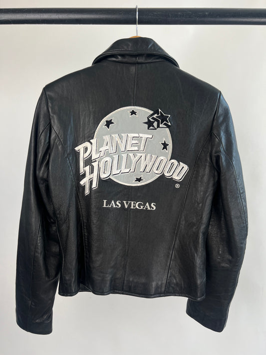 Planet Hollywood Las Vegas 90s Leather Jacket