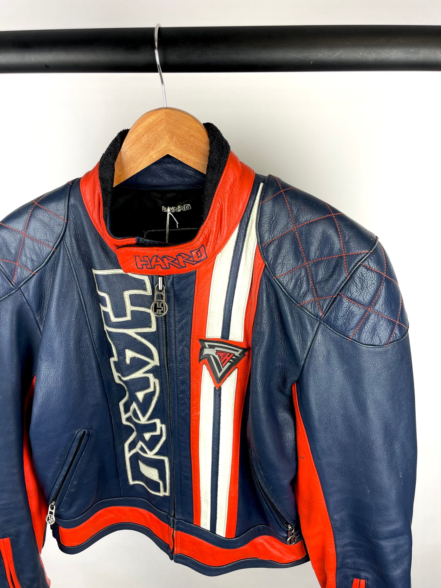 Vintage 90s HARRO Streetwear Motorbike Jacket