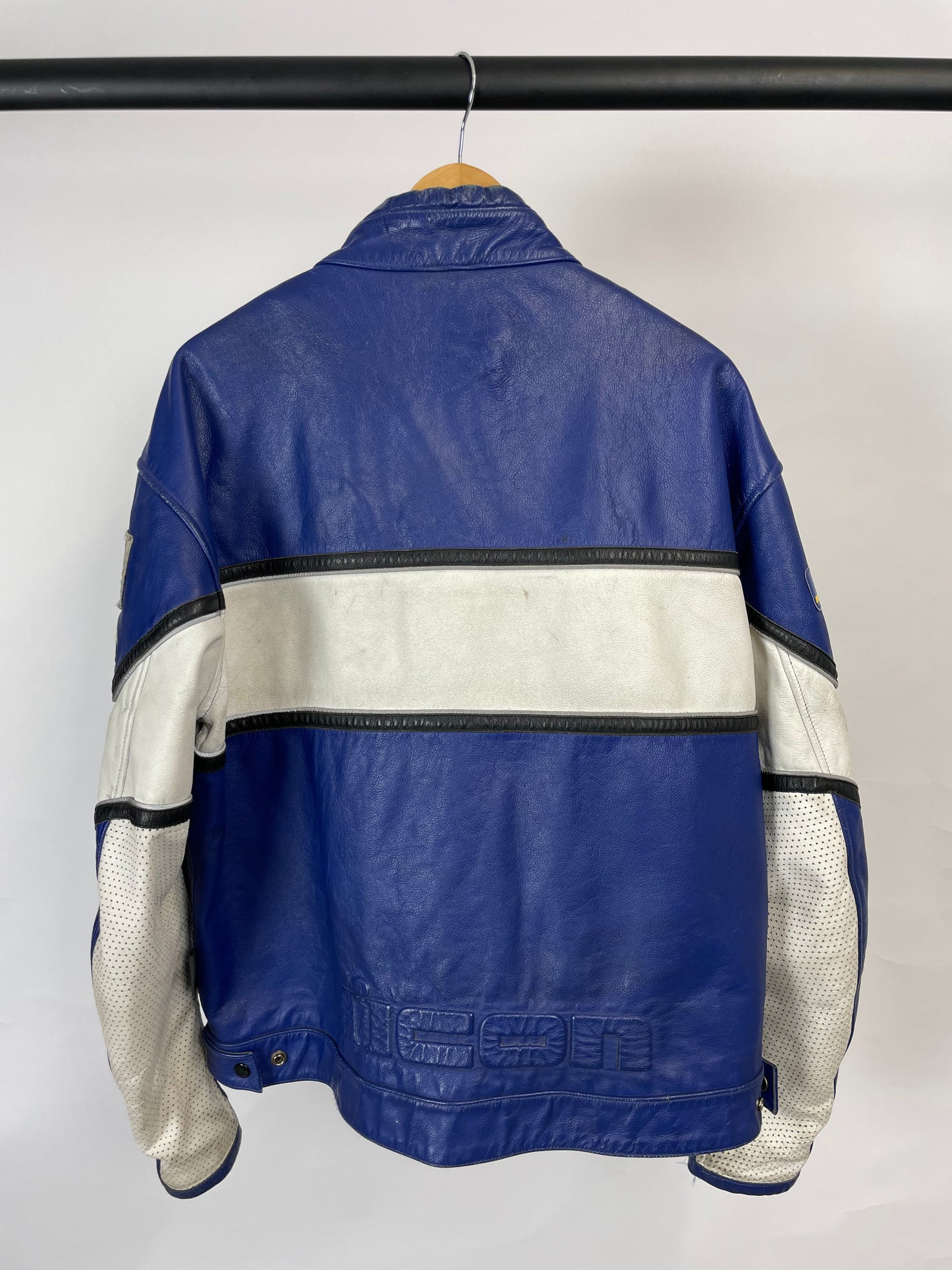 SPOOL 90s Leather Motorbike Jacket