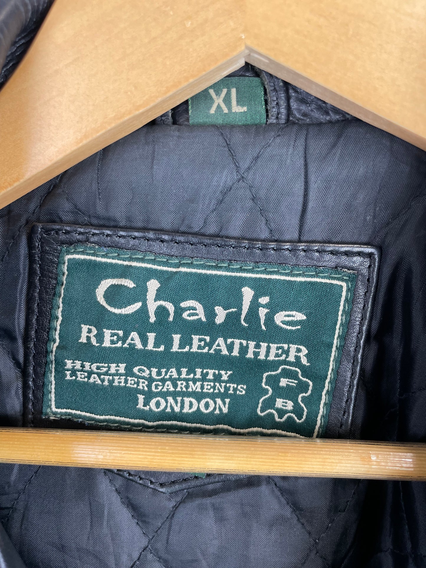 Vintage 90s Charlie Real Leather Tassel Jacket