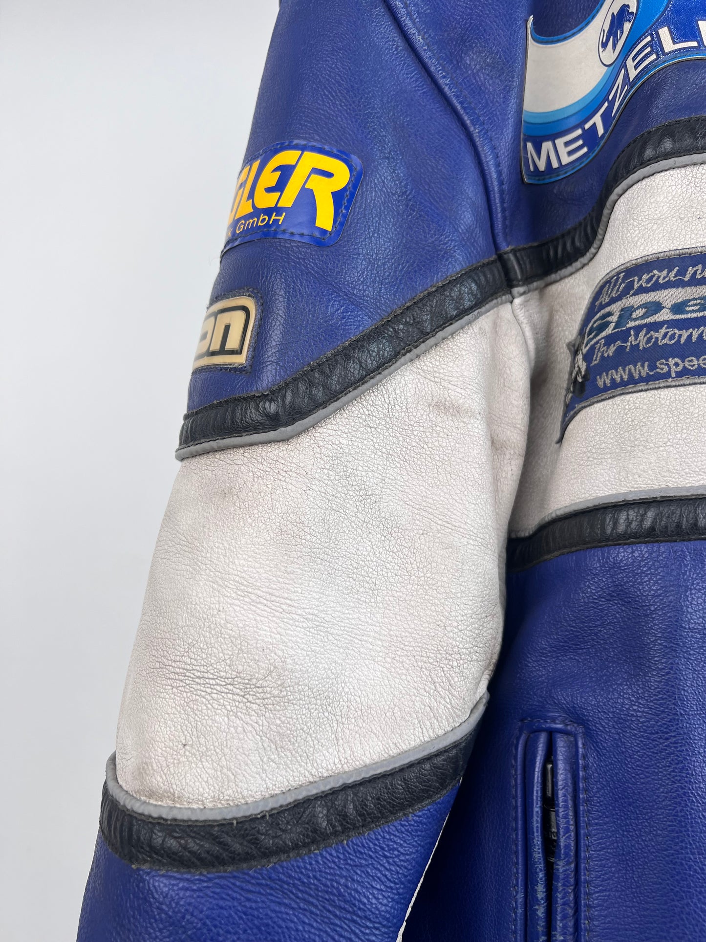 Icon 90s Leather Motorbike Jacket