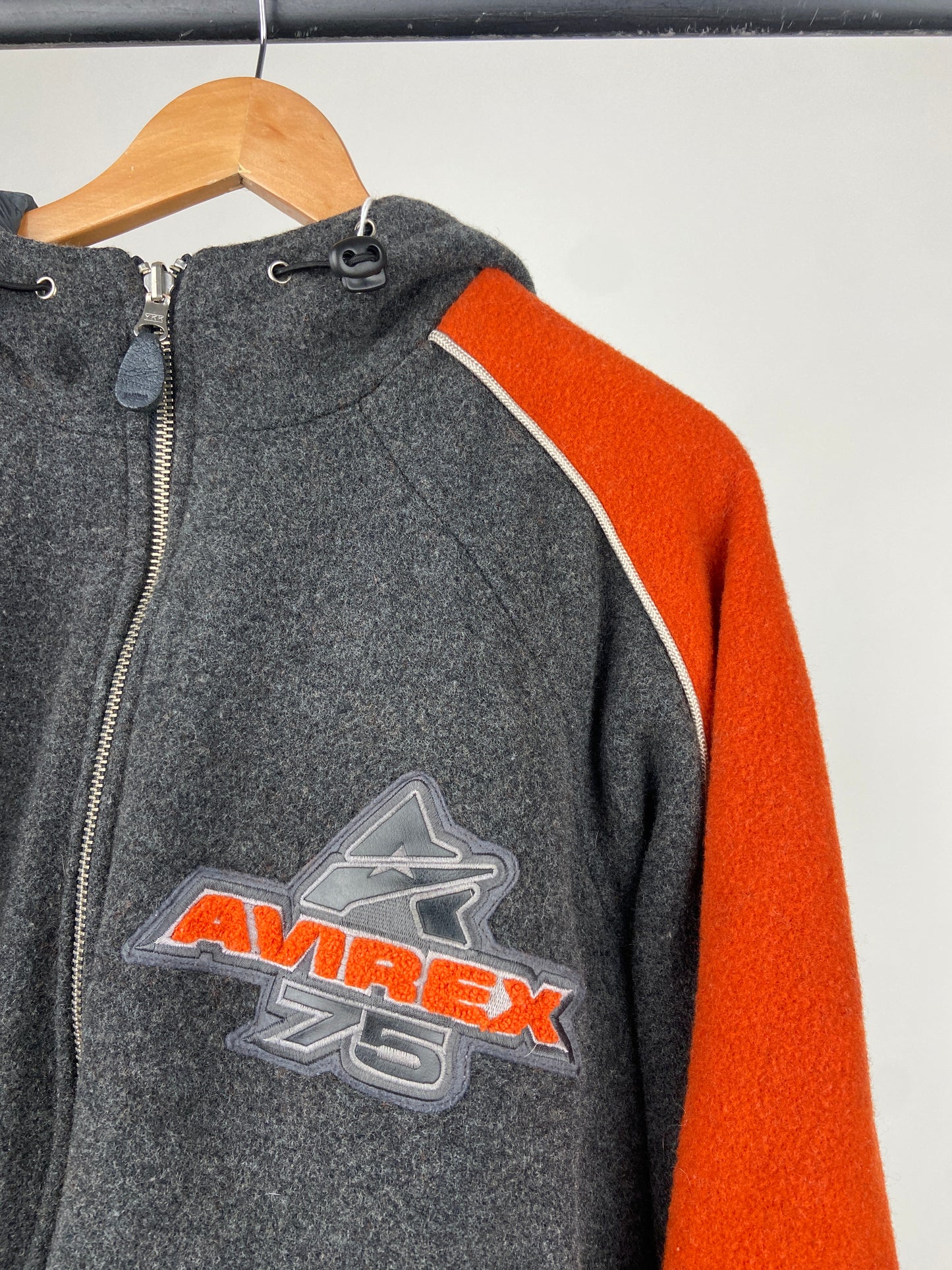 Vintage 90s Avirex USA 75 Reversible Jacket