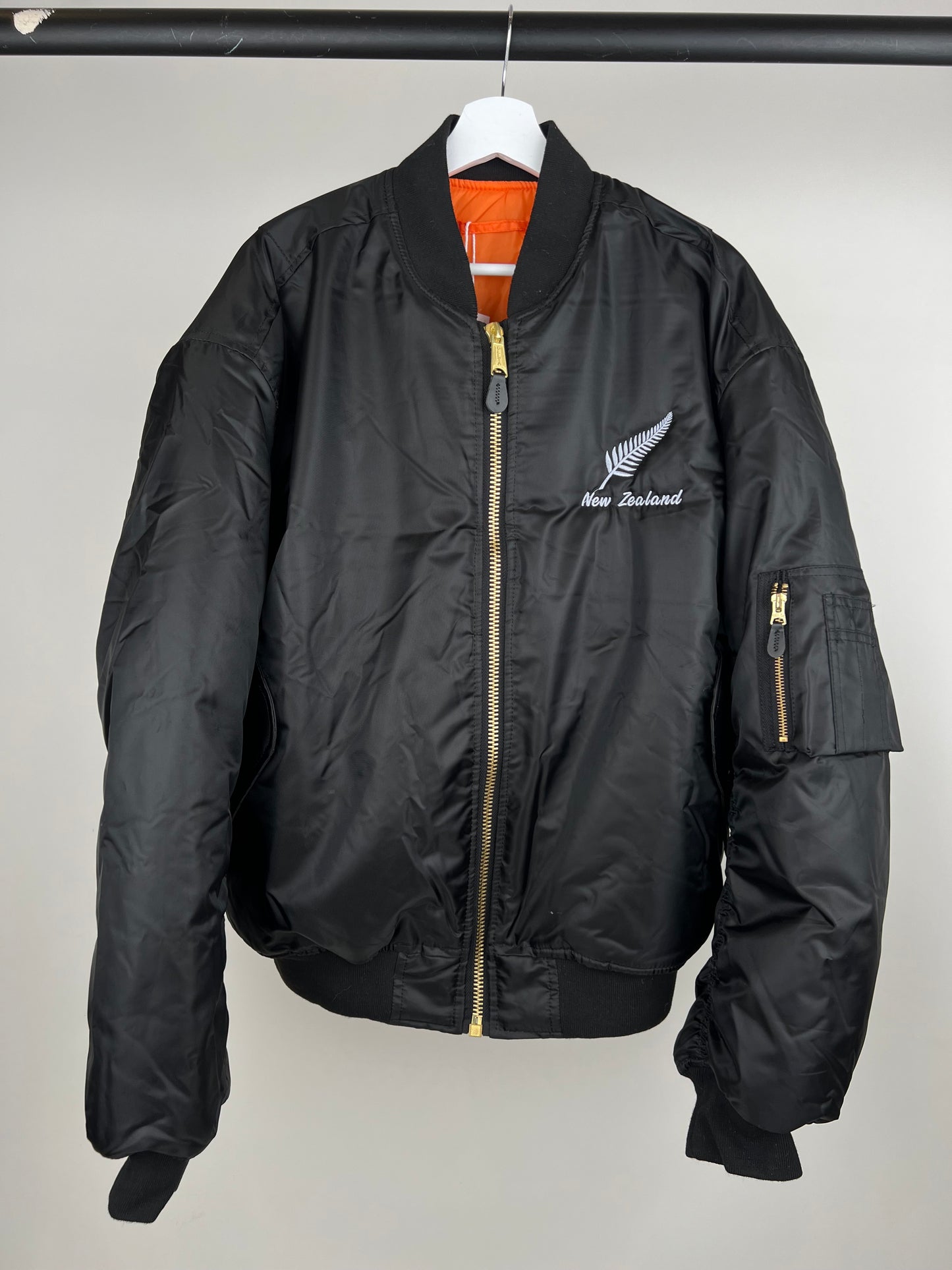 Vintage 90s MA1 Reversible Bomber Jacket